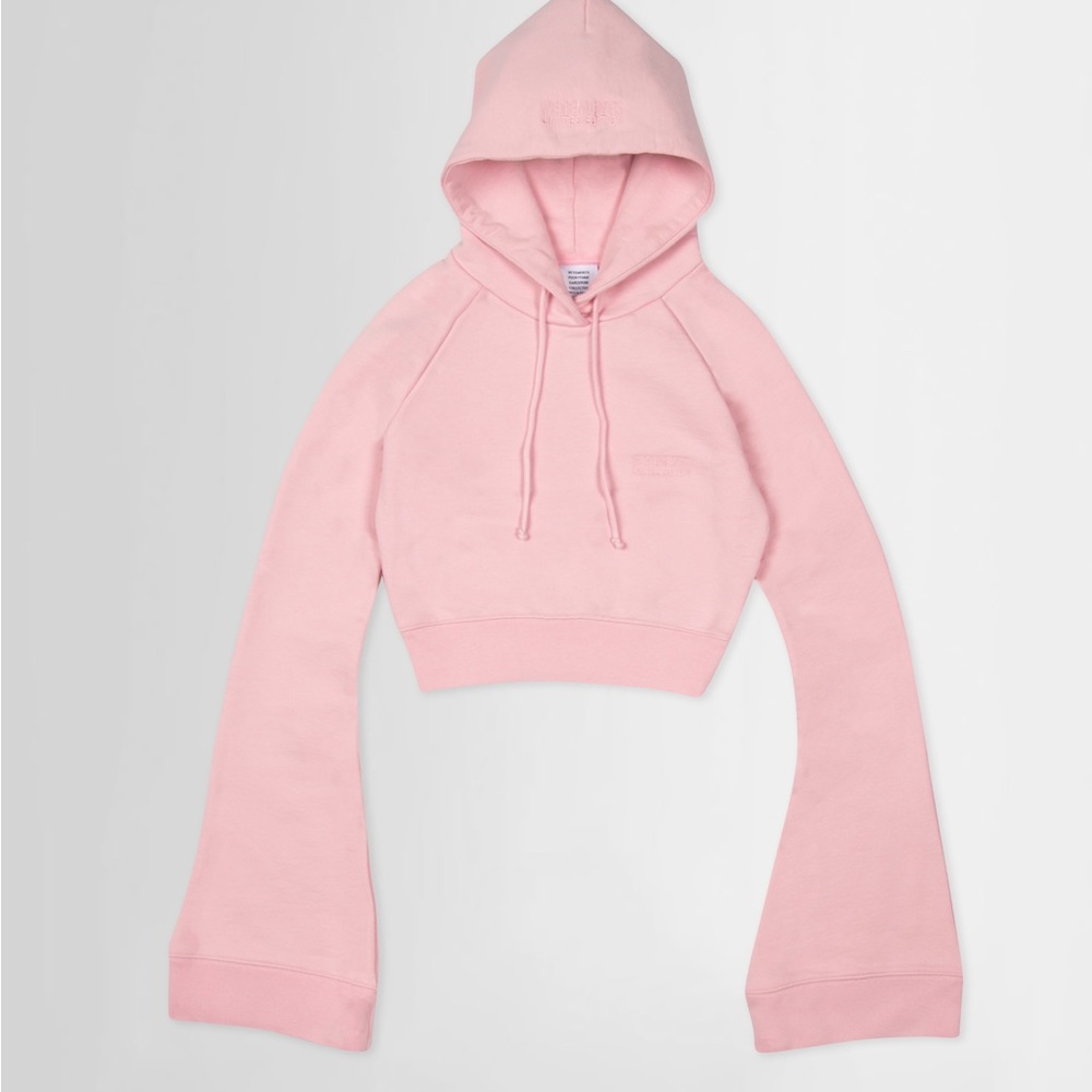 Vetement Women’s Flared Crop Hoodie